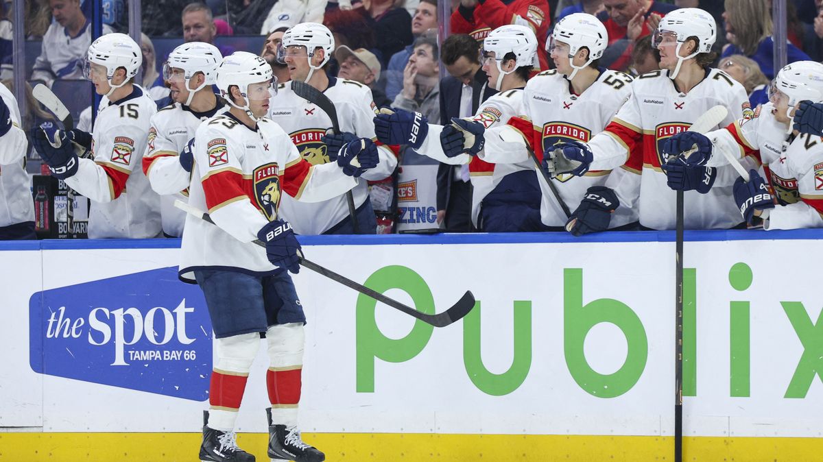 Šampioni vstávají z popela. Po krizových týdnech Florida v NHL zase nahání strach